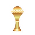 Cup, gold award vector illustration